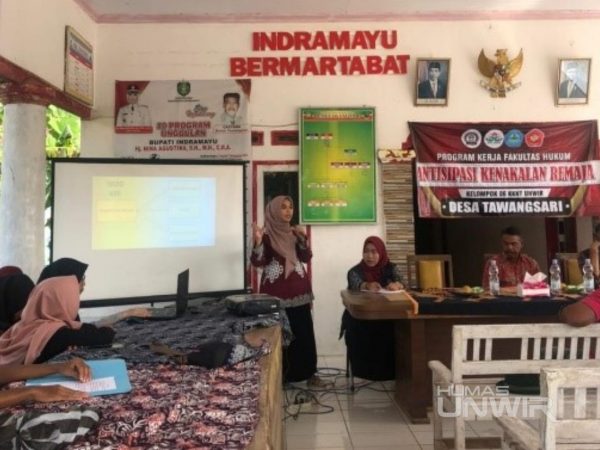 Antisipasi Kenakalan Remaja Kelompok KKNT Desa Tawangsari Laksanakan Sosialisasi Pencegahan Kenakalan Remaja
